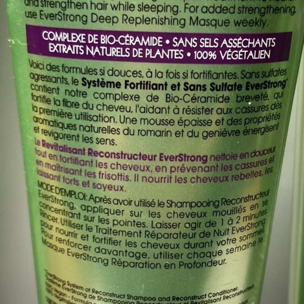 L'oreal Ever Strong Reconstruct Conditioner 6 Bottles DISCONTINUED Sulfate Free - Picture 10 of 13